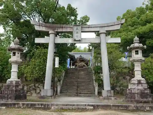 岡崎天満宮の鳥居