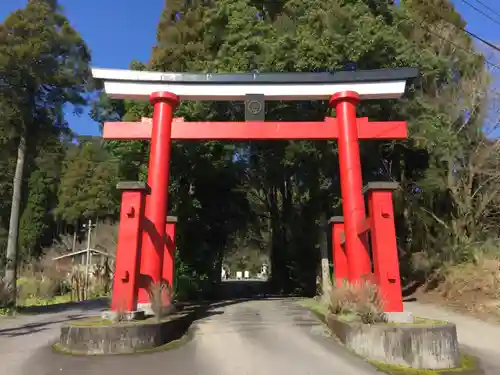 東霧島神社の鳥居