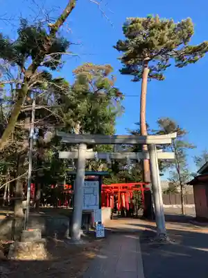 東伏見稲荷神社の鳥居