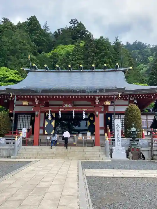 大山阿夫利神社の本殿・本堂