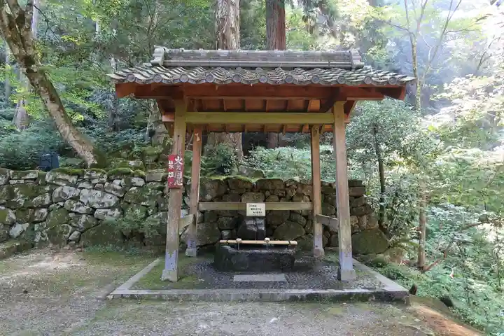 百済寺の手水舎