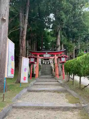 鏑八幡神社の鳥居