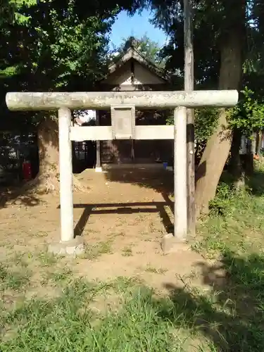 御嶽神社の鳥居