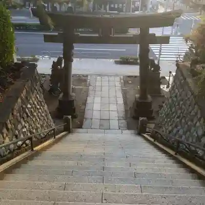 品川神社の鳥居