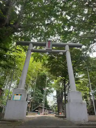 大稲荷神社の鳥居