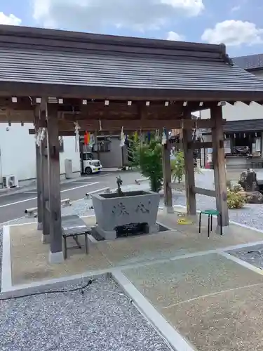 眞中神社の手水