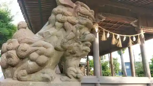 神明社（重本）の狛犬