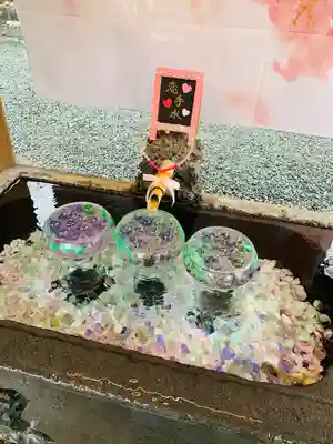 川越熊野神社の手水舎