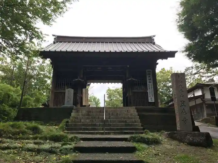 笠森寺の山門・神門