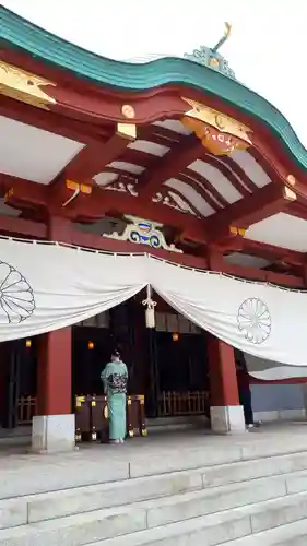 日枝神社の本殿・本堂