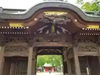 高尾山麓氷川神社の山門・神門