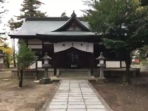 大井俣神社の本殿