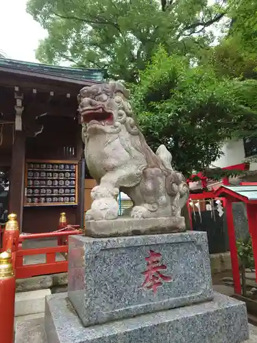 五方山熊野神社の狛犬