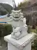 河内神社の狛犬