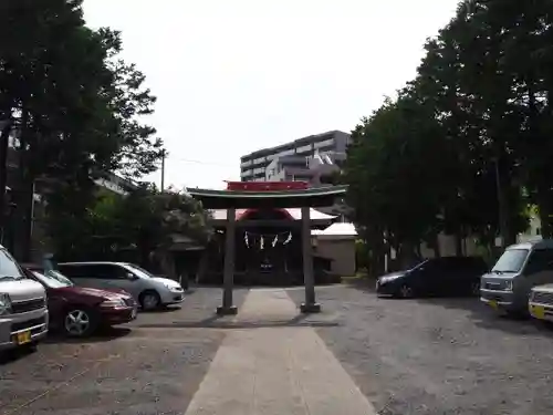 乞田八幡神社の鳥居