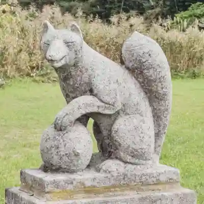 歌別稲荷神社の狛犬