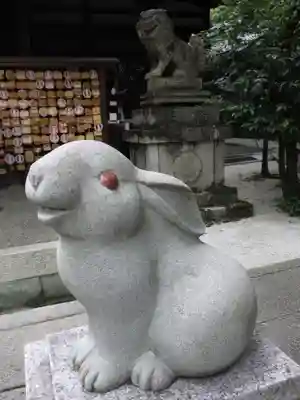 岡崎神社の狛犬