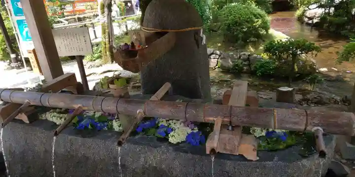 賀茂別雷神社(上賀茂神社)の手水舎
