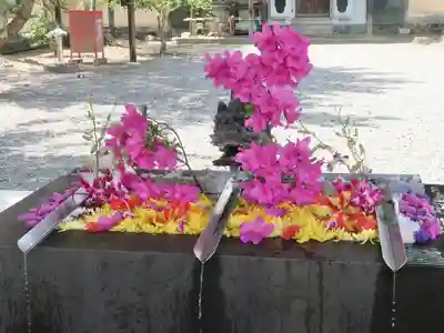 美濃國一宮　南宮大社の手水舎