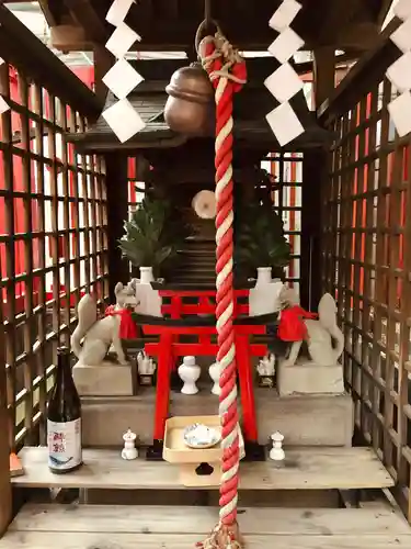 延壽稲荷神社の狛犬