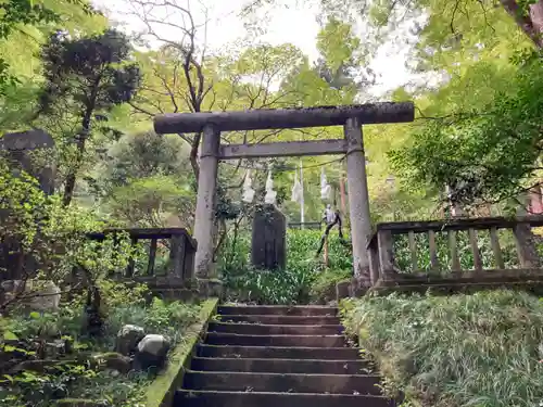 秩父御嶽神社の鳥居