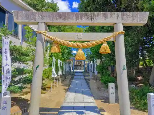 八劔神社（森孝）の鳥居