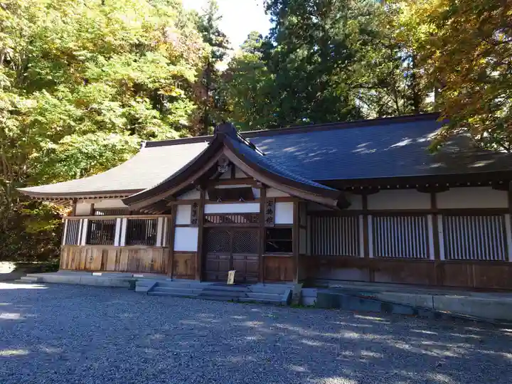 戸隠神社中社の本殿・本堂