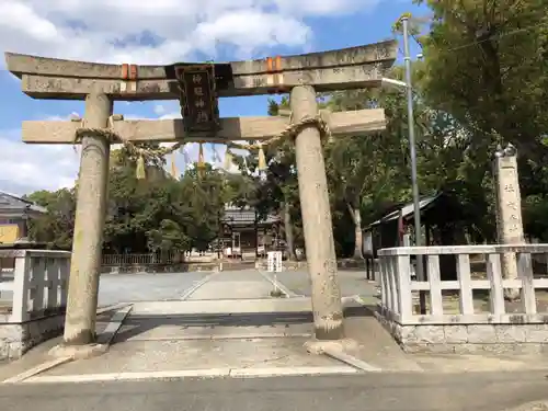 神服神社の鳥居