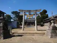 八幡社の鳥居