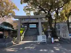 吹揚神社の鳥居