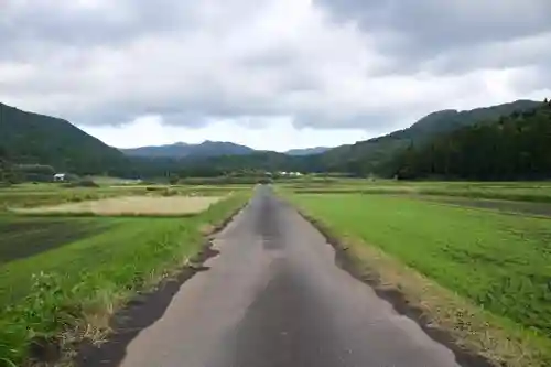 豊玉姫神社の自然