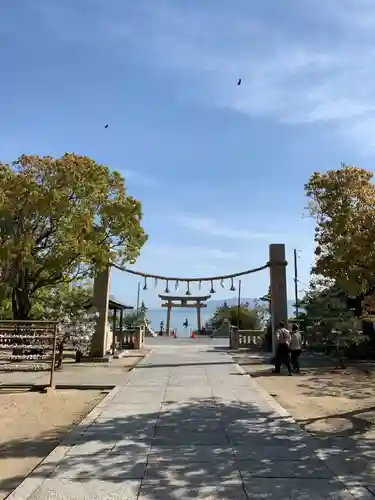 伊和都比売神社の鳥居