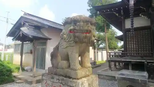 八幡神社の狛犬