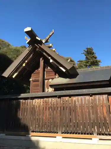 松江護國神社の本殿