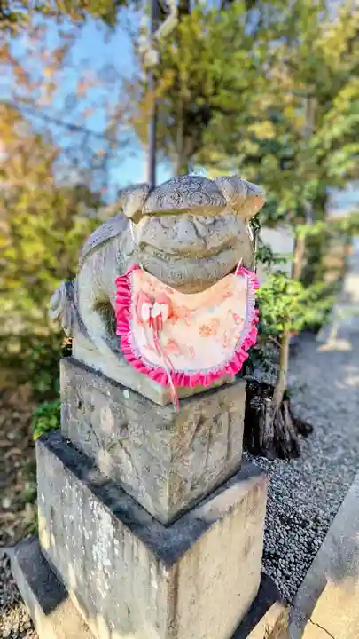 菊田神社の狛犬