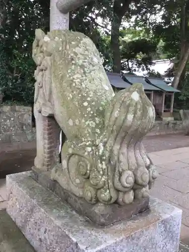 酒列磯前神社の狛犬