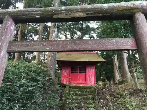 山神神社の鳥居