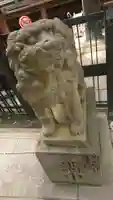 鬼子母神堂 (法明寺)の狛犬