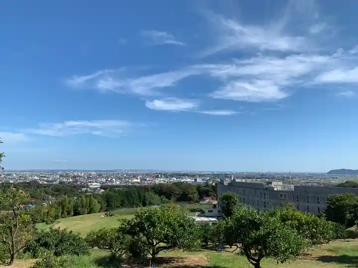 比々多神社の景色
