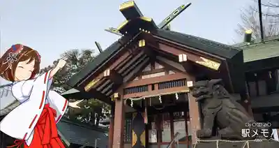 上小松天祖神社の本殿・本堂