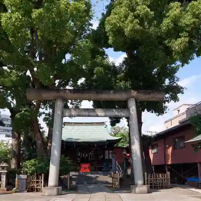 小村井 香取神社の鳥居