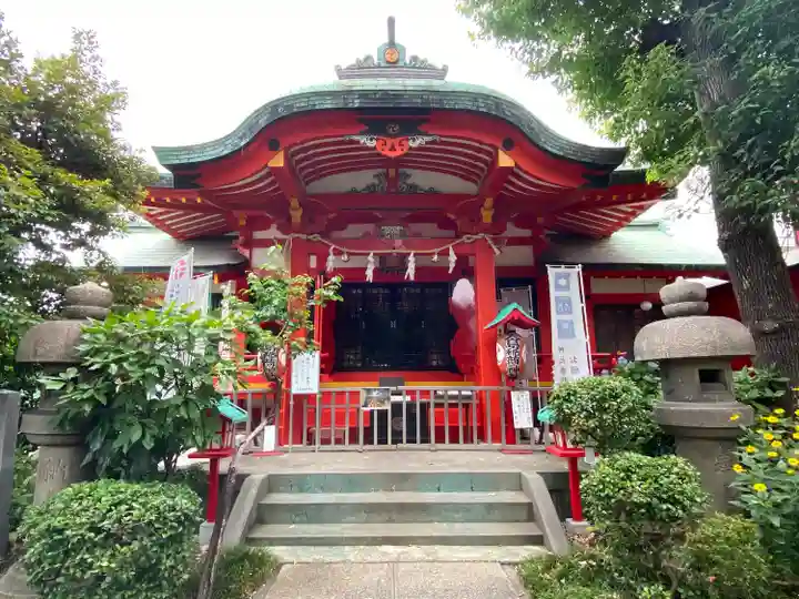 大島稲荷神社の本殿・本堂