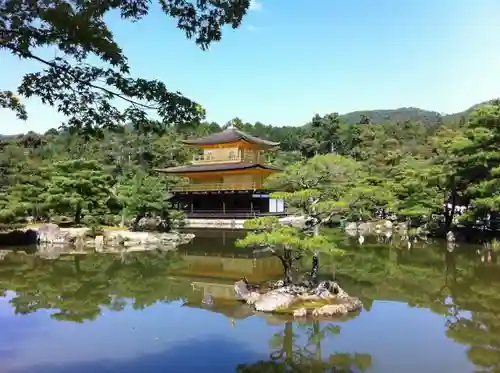 鹿苑寺（金閣寺）の庭園