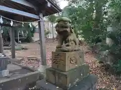 五霊神社の狛犬