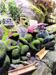 仁比山神社の地蔵