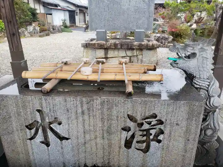 乙津寺 (鏡島弘法)の手水舎