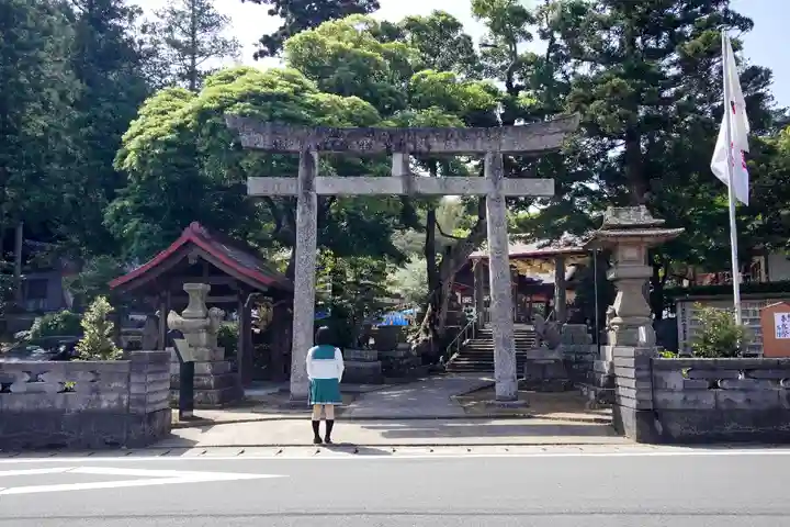 揖夜神社の鳥居