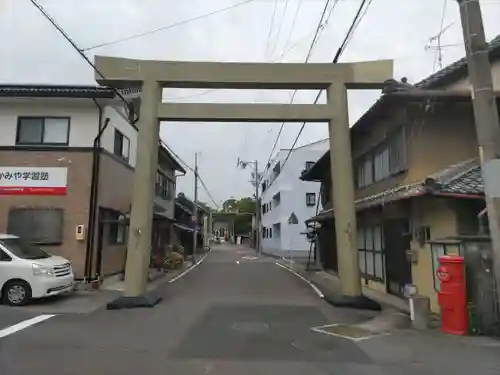 若宮神明社の鳥居