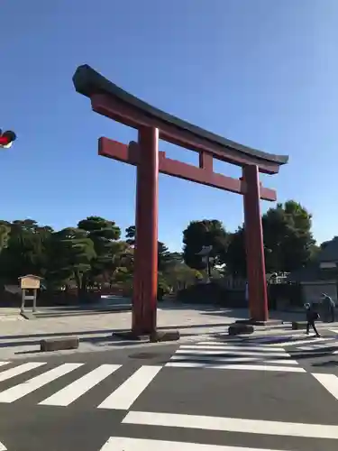 鶴岡八幡宮の鳥居