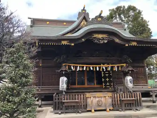 阿豆佐味天神社 立川水天宮の本殿